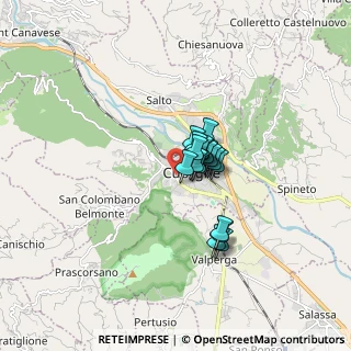 Mappa Via Bosdonio, 10082 Cuorgnè TO, Italia (0.92056)
