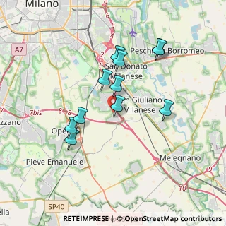 Mappa Fashion City Outlet, 20098 San Giuliano Milanese MI, Italia (3.20636)
