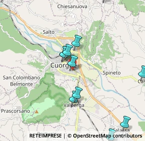 Mappa Via Giuseppe Verdi, 10082 Cuorgnè TO, Italia (2.43231)