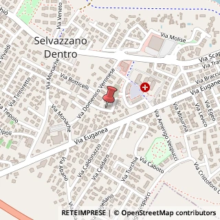 Mappa Via G. Vasari, 3, 35030 Selvazzano Dentro, Padova (Veneto)
