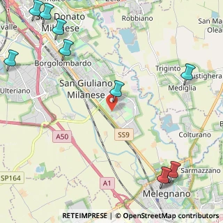 Mappa Via N .V. Gogol, 20098 San Giuliano Milanese MI, Italia (3.41545)