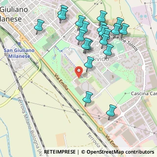 Mappa Via N .V. Gogol, 20098 San Giuliano Milanese MI, Italia (0.5955)