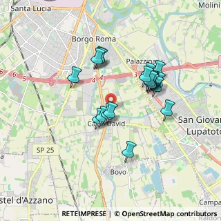 Mappa Via Domenico Turazza, 37135 Verona VR, Italia (1.5375)