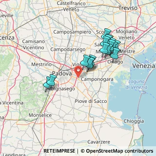 Mappa Via XX Settembre, 35020 Saonara PD, Italia (13.61882)