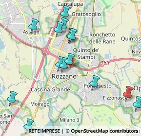 Mappa 20089 Rozzano MI, Italia (2.24929)