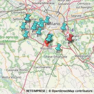 Mappa 20089 Rozzano MI, Italia (6.87118)
