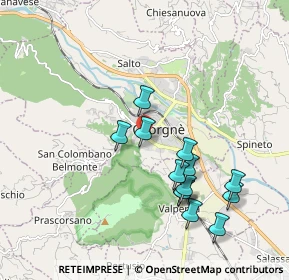 Mappa Via XXIV Maggio, 10082 Cuorgnè TO, Italia (1.84615)
