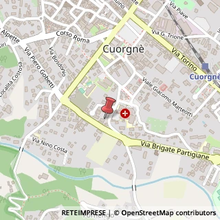 Mappa Via Vecchia Valperga, 10, 10082 Cuorgnè, Torino (Piemonte)