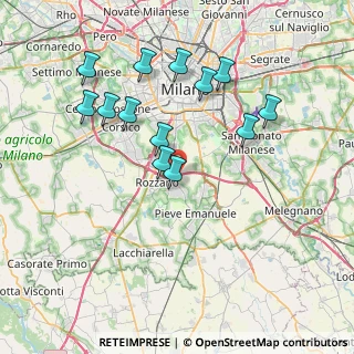 Mappa 20090 Milano MI, Italia (7.44769)