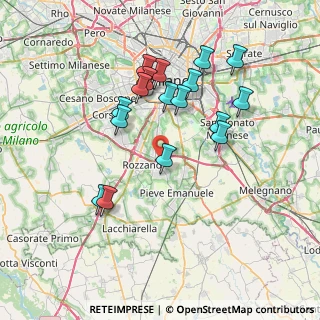 Mappa 20090 Milano MI, Italia (7.04)