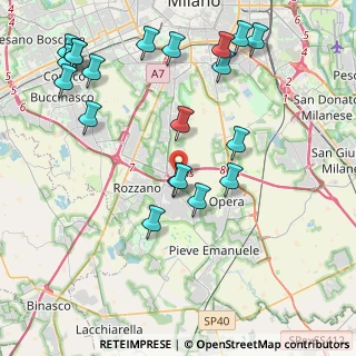 Mappa 20090 Milano MI, Italia (4.8395)
