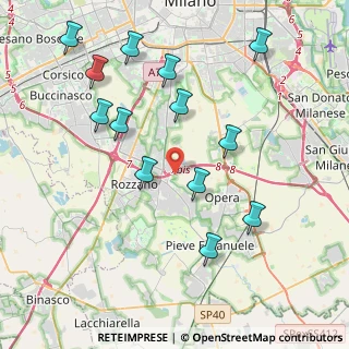 Mappa 20090 Milano MI, Italia (4.33769)