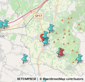 Mappa Via Papa Giovanni Paolo II, 36045 Lonigo VI, Italia (5.60333)