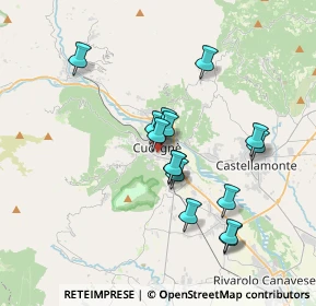 Mappa Piazza Mussatti, 10082 Cuorgnè TO, Italia (3.10067)