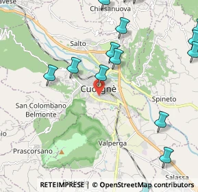 Mappa Piazza Mussatti, 10082 Cuorgnè TO, Italia (3.2985)