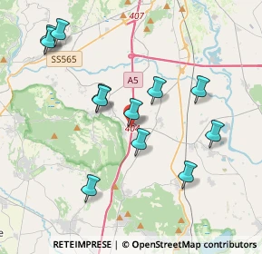 Mappa Via Romano, 10010 Scarmagno TO, Italia (3.90833)