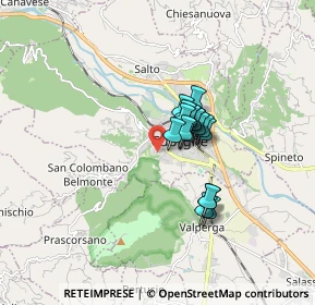 Mappa Località Costosa, 10082 Cuorgnè TO, Italia (1.04444)