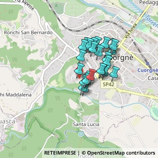 Mappa Località Costosa, 10082 Cuorgnè TO, Italia (0.32222)
