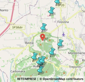 Mappa 35139 Rovolon PD, Italia (2.41182)
