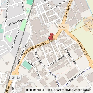 Mappa Via Dante Alighieri, 63, 20081 Abbiategrasso, Milano (Lombardia)