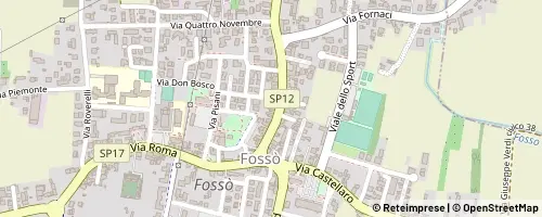 Mappa Fossò