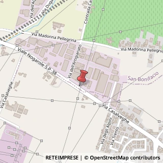 Mappa Via Nogarole, 111, 37047 San Bonifacio, Verona (Veneto)