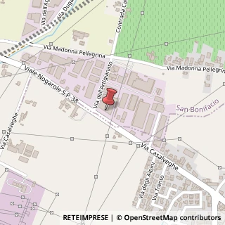 Mappa Viale Nogarole, 103, 37047 San Bonifacio, Verona (Veneto)