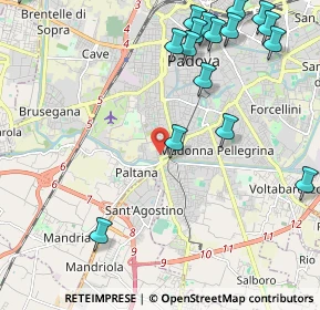 Mappa Via Assisi, 35143 Padova PD, Italia (2.80412)