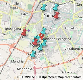 Mappa Via Assisi, 35143 Padova PD, Italia (1.44167)