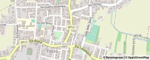 Mappa Fossò