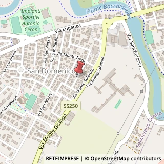 Mappa Via Monte Cimone,  4, 35030 Selvazzano Dentro, Padova (Veneto)