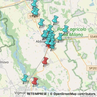 Mappa Via Dante Alighieri, 20081 Abbiategrasso MI, Italia (3.2075)