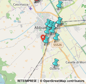 Mappa Via Giuseppina Sfondrini, 20081 Abbiategrasso MI, Italia (1.77462)