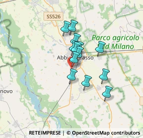 Mappa Via Giuseppina Sfondrini, 20081 Abbiategrasso MI, Italia (2.38308)