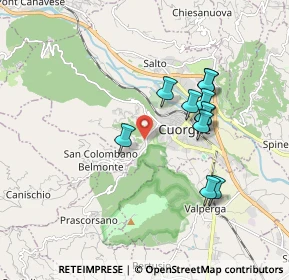 Mappa Via Duccio T. Galimberti, 10082 Cuorgnè TO, Italia (1.59727)