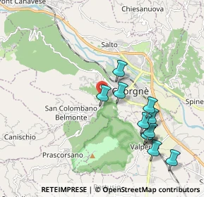 Mappa Via Duccio T. Galimberti, 10082 Cuorgnè TO, Italia (1.98818)