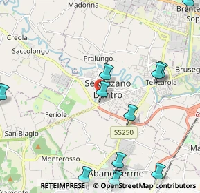 Mappa Via Giambattista Tiepolo, 35030 Selvazzano Dentro PD, Italia (2.71)
