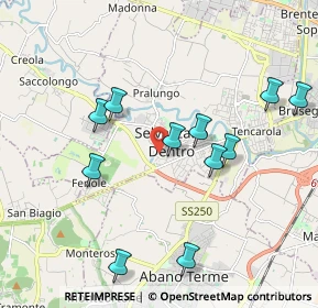 Mappa Via Giambattista Tiepolo, 35030 Selvazzano Dentro PD, Italia (1.97909)