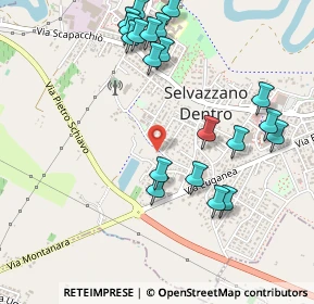 Mappa Via Giambattista Tiepolo, 35030 Selvazzano Dentro PD, Italia (0.563)