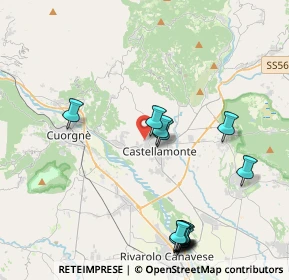 Mappa Strada S. Bernardo, 10081 Castellamonte TO, Italia (4.76214)