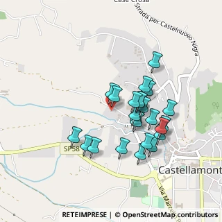 Mappa Strada S. Bernardo, 10081 Castellamonte TO, Italia (0.38333)