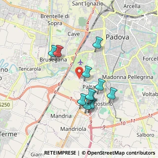 Mappa Via Decorati Al Valore Civile, 35142 Padova PD, Italia (1.57182)