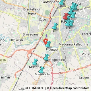 Mappa Via Decorati Al Valore Civile, 35142 Padova PD, Italia (2.75143)