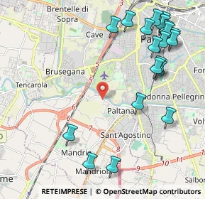 Mappa Via Decorati Al Valore Civile, 35142 Padova PD, Italia (2.67)