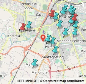 Mappa Via Decorati Al Valore Civile, 35142 Padova PD, Italia (2.246)