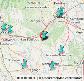 Mappa Via Ponte spin, 36045 Lonigo VI, Italia (13.845)