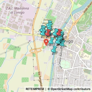 Mappa Via Ponte spin, 36045 Lonigo VI, Italia (0.27586)