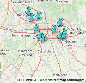 Mappa Strada del Chiodo, 37062 Dossobuono VR, Italia (5.9)