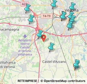 Mappa Str. del Chiodo, 37062 Dossobuono VR, Italia (5.195)