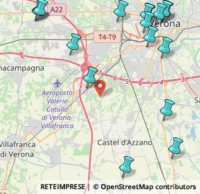 Mappa Str. del Chiodo, 37062 Dossobuono VR, Italia (6.19)